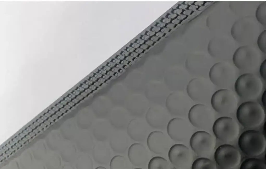 not thick 15x70cm Bubble Bag for Packing Black Color Long Big Envelope Mail Bubble Mailers for Small Business Packaging Shipping