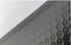 not thick 15x70cm Bubble Bag for Packing Black Color Long Big Envelope Mail Bubble Mailers for Small Business Packaging Shipping