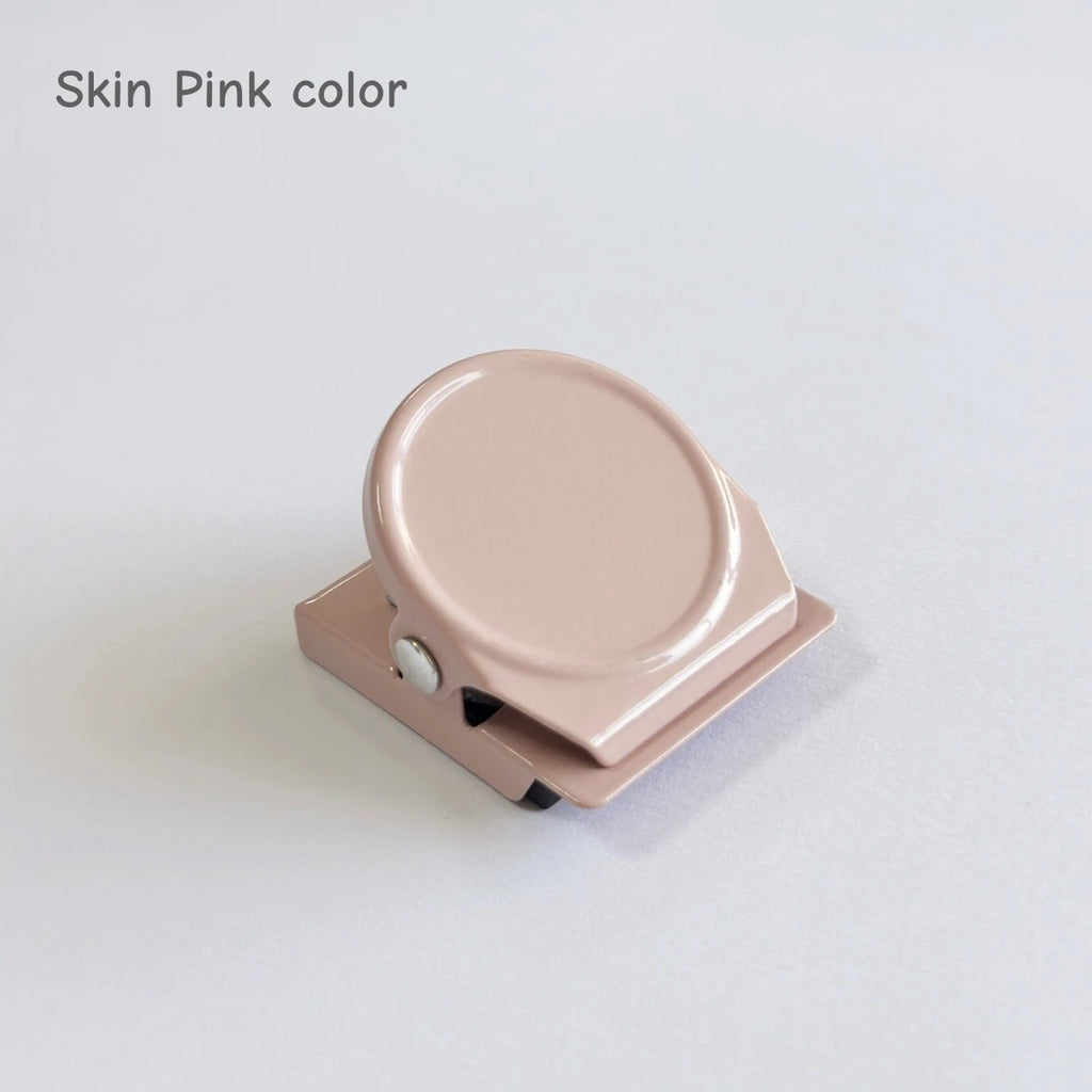 1pcs Mini Magnet Clamp Multi Color Magnetic Paper Clip for Fridge File Index Photo Memo Office School A7127