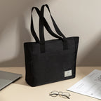 Shockproof Canvas Women Laptop Tote Bag 14 inch for Macbook Air Pro Huawei Dell ASUS Acer XiaoMi HP Notebook Handbags Briefcase