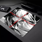 Anime Girls Mouse Pad 40X45 Large Square Computer Office Game Table Mats Rubber Anti-slip Mousepads 22x18 Small Decor Desk Pads