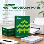 2500Sheets A4 80g Premium Multipurpose  Copy Printer Paper 8.5 x 11 Inches Letter Size Weight Bright White High Quality Smooth