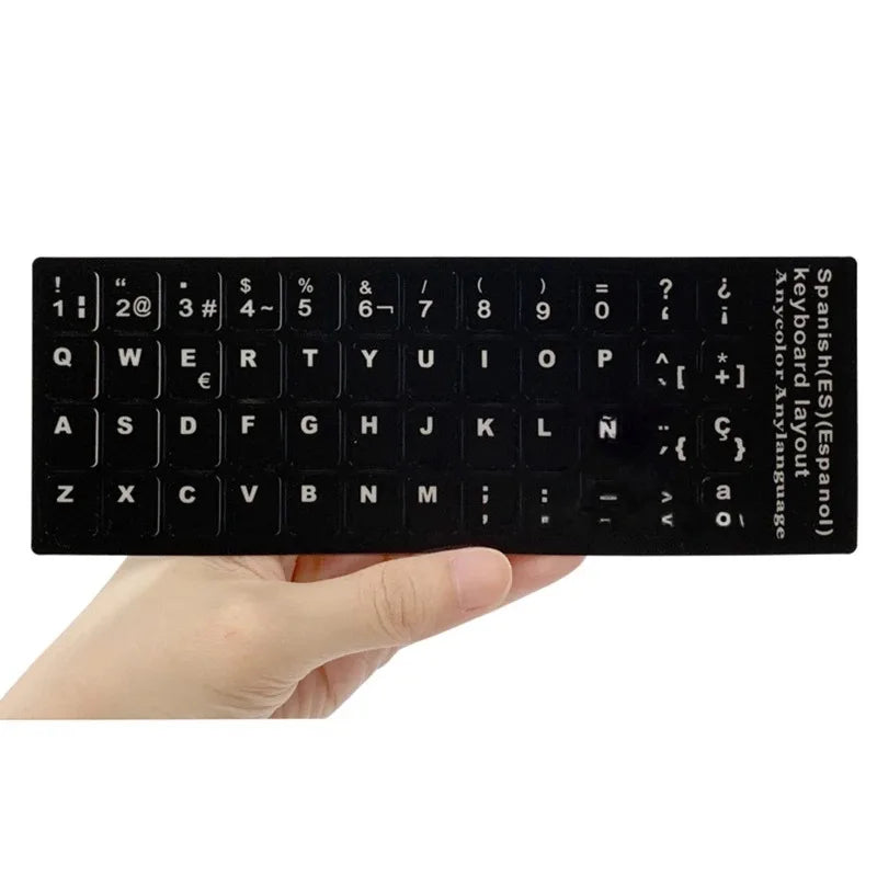Spanish frosted keyboard sticker, DIY computer laptop keyboard protective film, anti-abrasion button sticker film