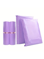 100Pcs Purple Courier Envelope Shipping Packaging Bags Poly Mailer Bag Waterproof Storage Bag Self Adhesive Seal Plastic Packagi
