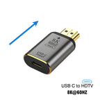 USB Type C To HDMI-Compatible 8K USB C to DP DisplayPort miniDP 4K VGA Adapter For Laptop MacBook TV Box PS5 Switch iPad Galaxy