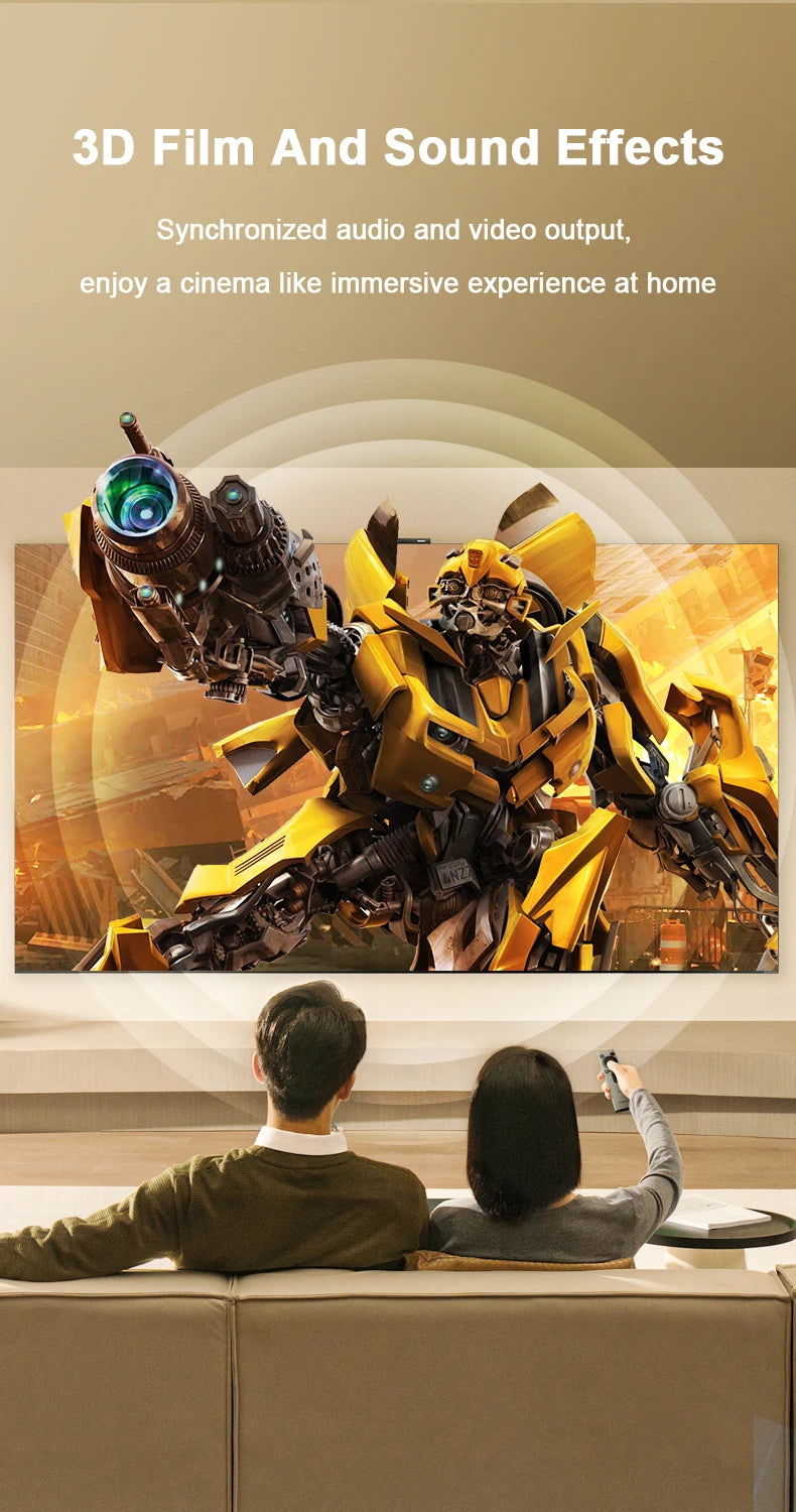 16K HDMI Cable 2.2 High Speed HDMI Braided Cord 16K@60Hz 10K@120Hz HDR 3D Film And Sound Effects For PS4 TV Laptop Monitor
