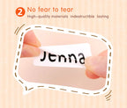 114 Waterproof Personalized White Label Custom Name Sticker Kindergarten Tag Children School Stationery Daily Necessities Labels