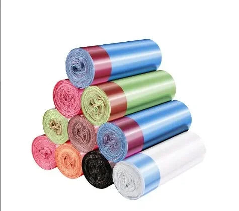 30/300pcs Portable garbage bag Thickened Garbage Bag Portable Household Disposable Trash Bags Kitchen accessories