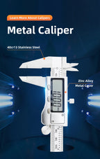 Metal Caliper Digital Caliper Stainless Steel Digital Pachymeter Digital Micrometer Vernier Calipers Metal Gauge Measuring Tools