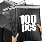 Wholesale Plastic Black Bubble Envelopes Bag Waterproof Foam Adhesive Self Seal Packing Bags Mailers Shipping Storage Organizer