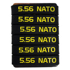 6 Pack Magazine Marking Band for 5.56 Nato Magazine Marking Rubber Band Anti-slip Convenient Identification for Gun Safety
