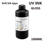 UV Hard Ink 1000ML UV Ink For Epson XP600 TX800 XP-600 L800 L805 L1800 R290 R300 1390 1400 1410 1430 DX5 DX7 DX10 UV Printer