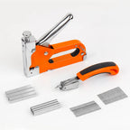 4 in 1 Staple Gun Kit U-shaped Nail Gun Heavy Duty Staple Gun with Stapler Remover and 1200pcs Staples Home Upholstery Fix Tools