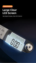Protractor Digital Goniometer Electronic Digital Angle Gauge Angle Finder Metal Angle Ruler Digital Angel Meter Carpentry Tools