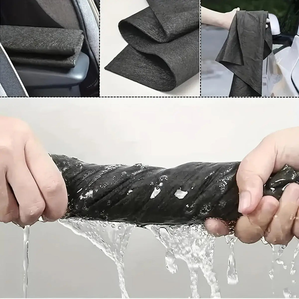 Thick Magic Cleaning Cloth,Stripe-Free Miracle Cleaning Cloth,Reusable Microfiber Cleaning Cloth,Mirror Glasses No-Scratch Cloth