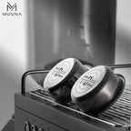 MUVNA Precision High Extraction Mobius Espresso Basket Filter, Micro Sieve Filter Basket with 304 Stainless Steel for 51/54/58mm