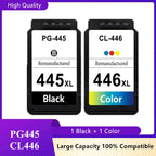 PG445 CL446 Ink Cartridge 445XL 446XL Compatible For Canon Pixma MX494 MG2440 MG2540 MG2940 IP2840 MG2545 TS3140 MG3040 TR4540