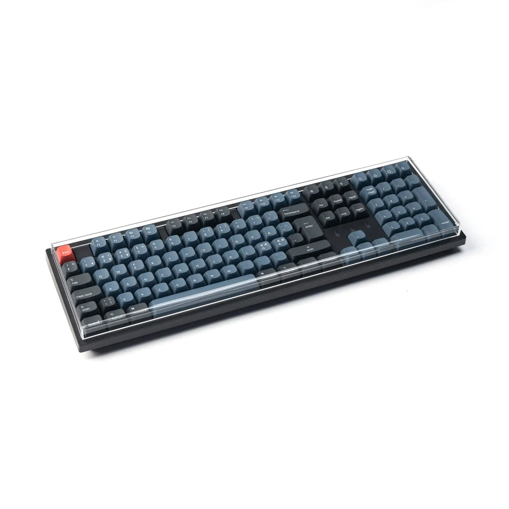 Acrylic Mechanical Keyboard Dust Cover for Keychron Custom Keyboard Waterproof Prevent Pet Treading