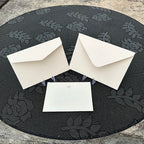 30pcs/lot Thickened Linen Texture Pattern 17.5x12.5cm White Envelope Retro for Invitations Postcards Wedding Business Letters