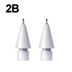 4-1Pcs Replacement Pencil Tips for Apple Pencil 1 2 3 Pro/USB-C Silicone Protective Cap Touch Screen Stylus Pen Nibs for IPencil