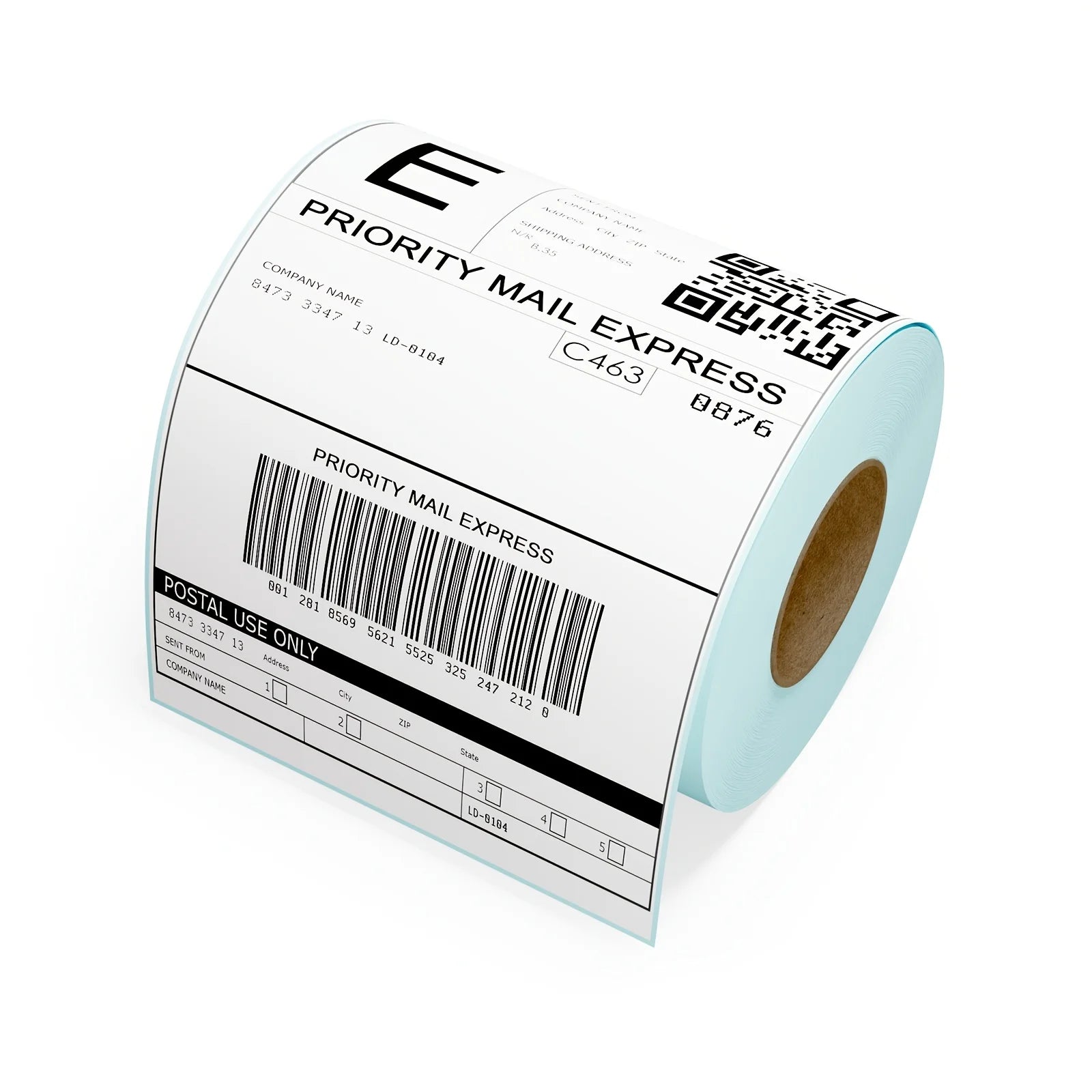 Strong Adhesive Easy Tear 4x6 Direct Thermal Shipping Labels 350/500 Pcs Fit All Thermal Printers Online Seller Logistics