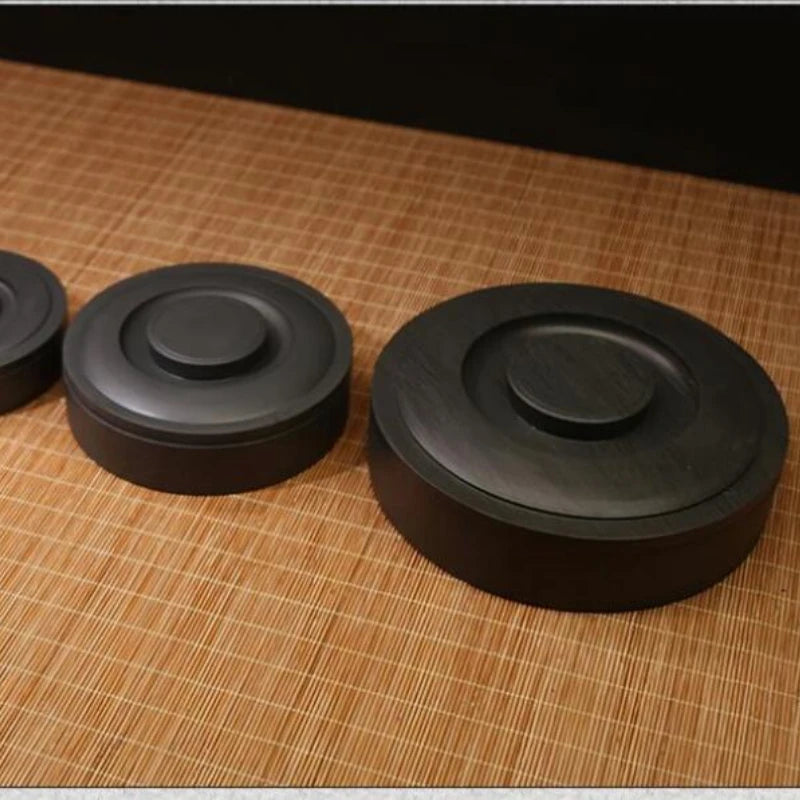 5-8 Inches Natural Inkstone Calligraphy Writing Ink Stone Traditional Chinese Painting Inkslab Multifunction Ink Grinding Plate