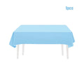 Light Blue Disposable Tableware Set Paper Plates Cups Napkins For Boy Baby Shower Kids Birthday Party Decorations Supplies