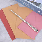 Letter Silver Mail Envelope Hand Slitter Opener