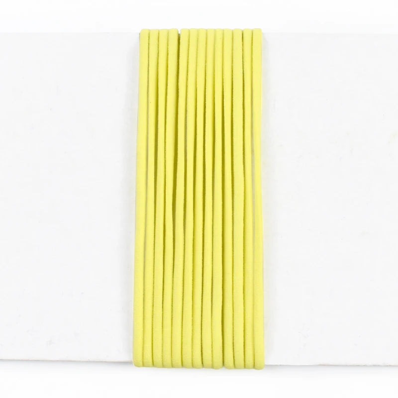 5/10/20Meters Elastic Band 3/5mm Colored Polyamide Rope Decor Rubber Tape Oil Core Hair Ring Stretch Ropes Sewing Accessories