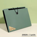 Three Colors Horizontal A4 Folder Students Office Business Trip Multi-layer Large Capacity 5/8/13 Layers Storage Organ Bag