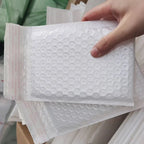 20/10Pcs Shipping Bags White Foam Envelope Bubble Mailers Wholesale with Different Specifications Send Packaging Soft Envelope