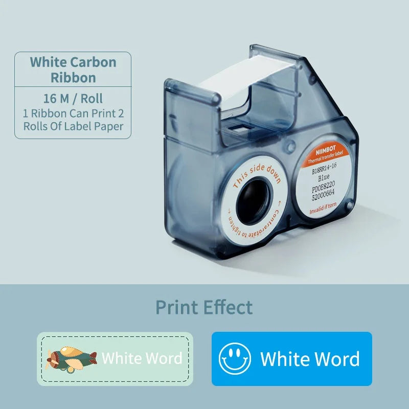 Wireless portable printer color label printer NIIMBOT B18 thermal transfer technology ribbon printing multi-color printing