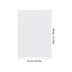 100Sheets A4 Translucent Tracing Paper Printable Blank Drawing Paper for Photography Album Making Engineering Copying