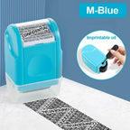 Plastic Confidential Stamp Identity Protection Roller Stamps Express Privacy Data Guard Information Identity Address Blocker