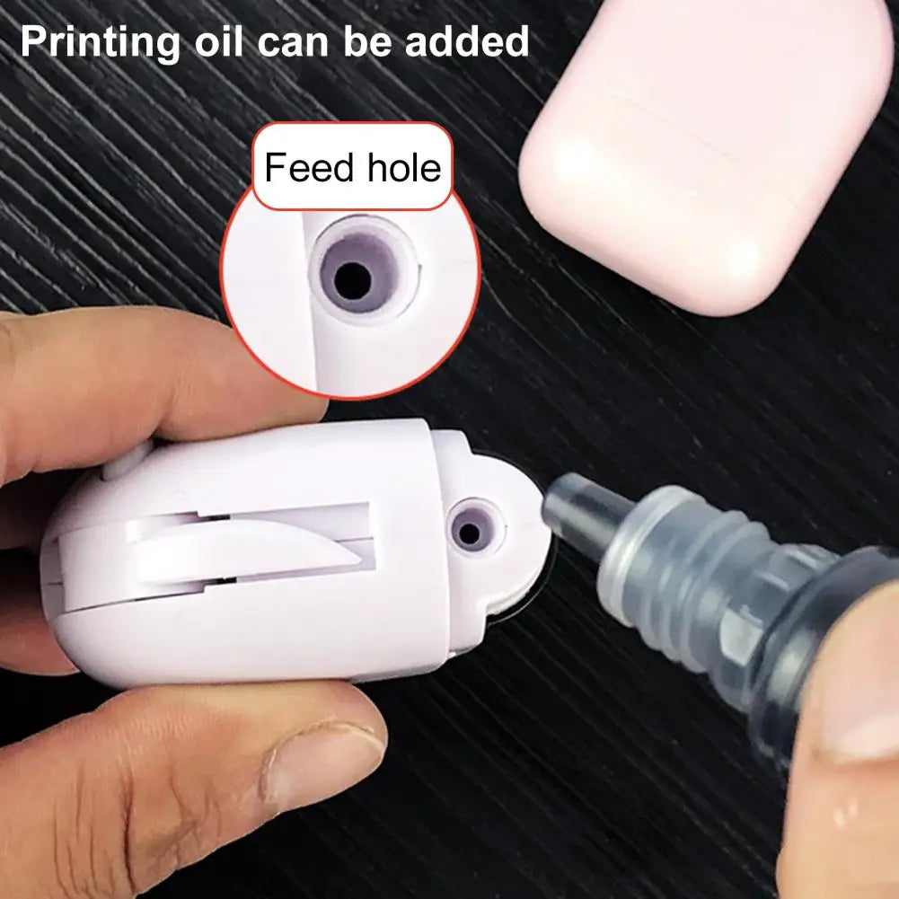 Ceramic Blade Theft Protection Roller Stamp for Privacy Confidential Data Guard Your Security Stamp Roller Privacy Seal Roller
