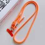 Candy Color Colorful Adjustable Long Lanyard for Mobile Cell Phone Crossbody Anti-Lost Strap Hanging Rope Universal Necklace