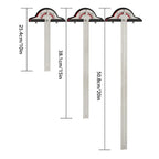 10/15/20 inch Woodworkers Edge Rule Protractor Woodworking Ruler Angle Measure Stainless Steel Carpentry Layout Carpenter Tools