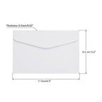 60Pcs 115x82mm Colorful Blank Mini Paper Envelopes Wedding Party Invitation Greeting Cards Gift Cover New Year Greeting Envelope
