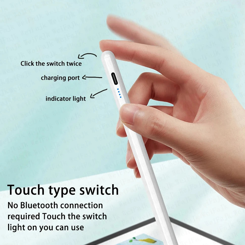 For Apple Pencil 2nd Generation Original Stylus Pen iPad Pencils For iPad Pro Air 11 M3 a16 5 9 12.9 Mini 2018-2026 Accessories