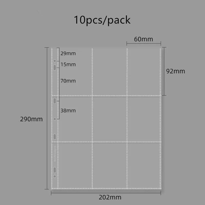 MINKYS Kawaii 5/6/9 Spaces 3 inch Kpop Photo Card Binder Large Capacity Idol Photocard Album Photocards Binder Collect Book