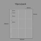 MINKYS Kawaii 5/6/9 Spaces 3 inch Kpop Photo Card Binder Large Capacity Idol Photocard Album Photocards Binder Collect Book