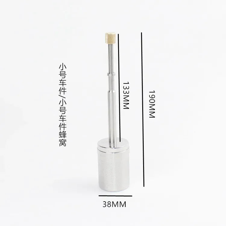 Portable Press Release Coffee Tea Mixer Reusable Bar Tool for Restaurants Kitchens Bars Travel Stirrer