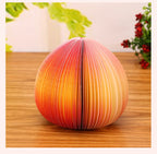 125 Sheets Creative Fruit Shapes Sticky Note Pads Notepads, Sticker Paper, Memo Pads, for School Stationery Office Supplies