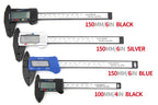 Digital Vernier Caliper Plastic Pachometer Digital Ruler Carpentry Tool Caliber Measuring Tool Digital Caliper Depth Gauge