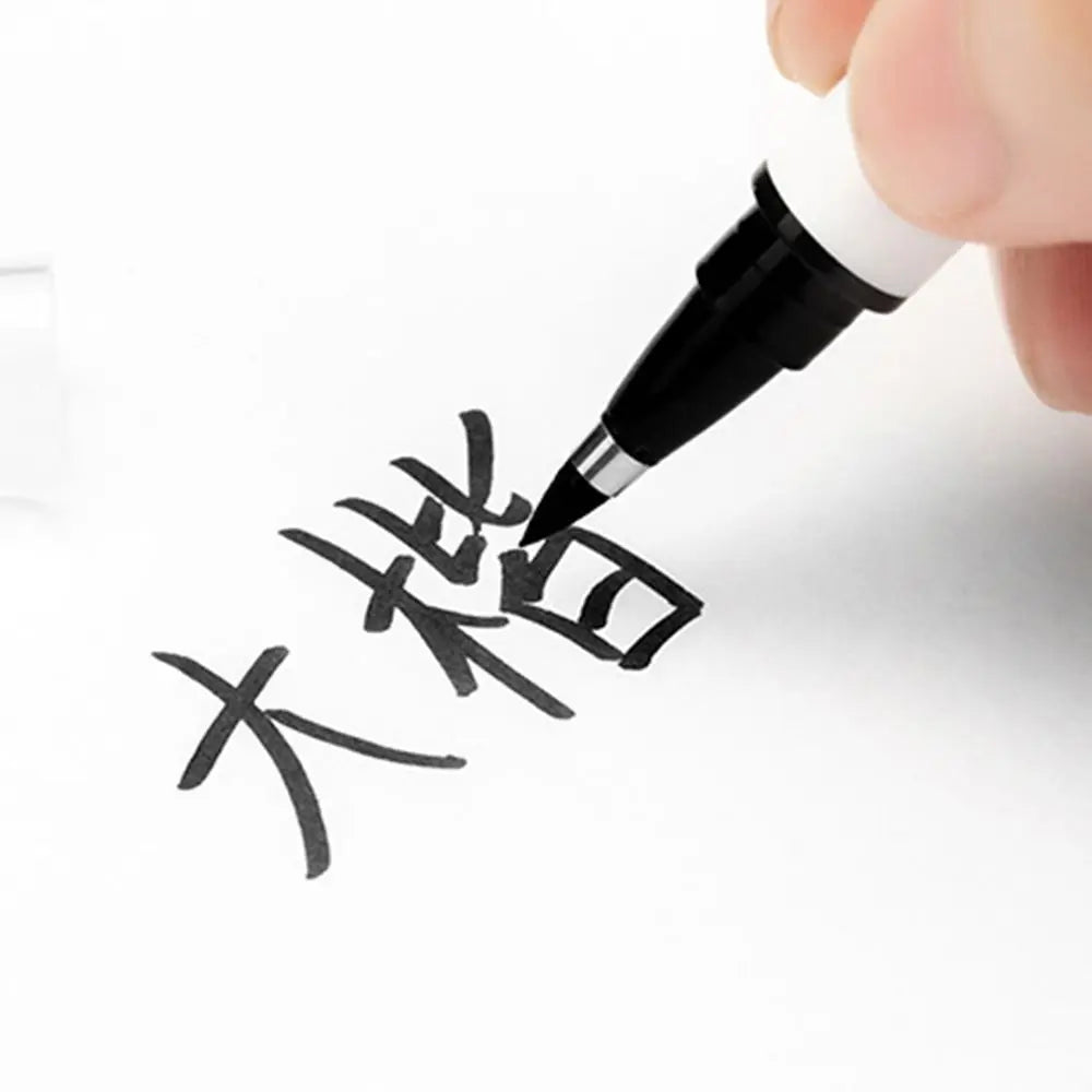 Medium/Fine/Extra-fine Signature Pens Drawing Calligraphy Practice Pen Script Writing Brush Calligraphy Brushes Chinese Brushes