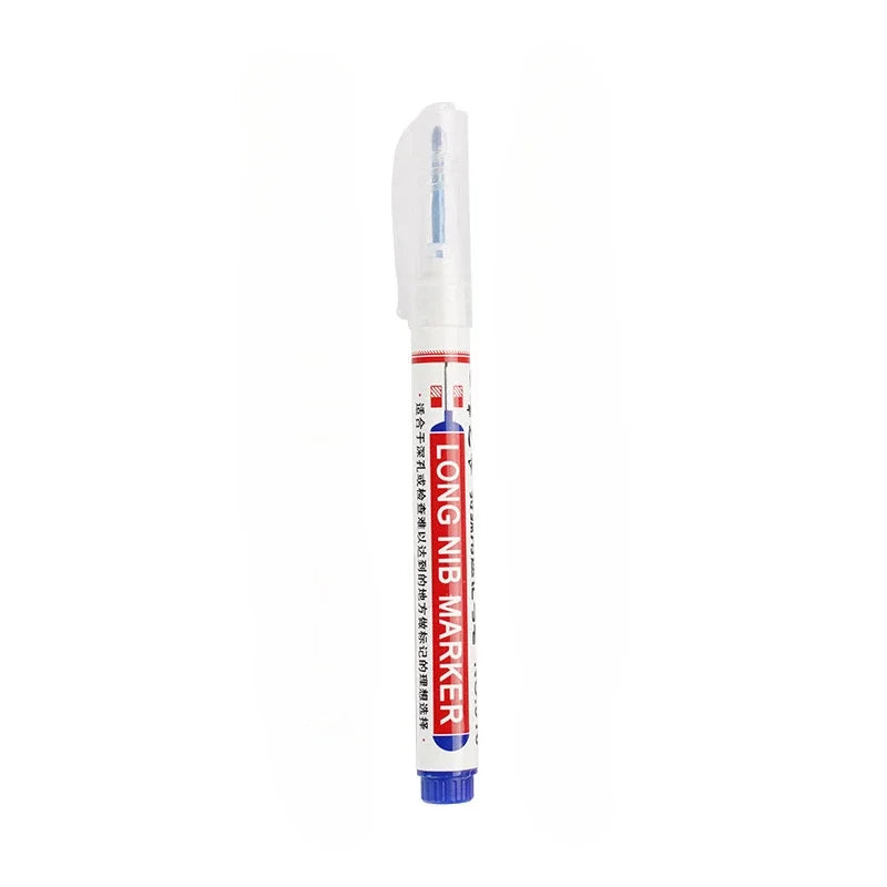 White Marker Pens 0.7/1.0/2.5mm Waterproof Oily Permanent Paint Pen Markers for Wood Rock Plastic Leather Glass Metal Ceramic
