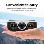 Multifunctional Compass Portable Compact Navigation Device Universal Outdoor High Precision Compass For Car Boat Moto Bicycle