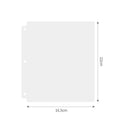 A5 3 Ring Glitter PU Leather Binder with Magnetic Buckle Refillable 4×6 Photo Album Notebook Stationery