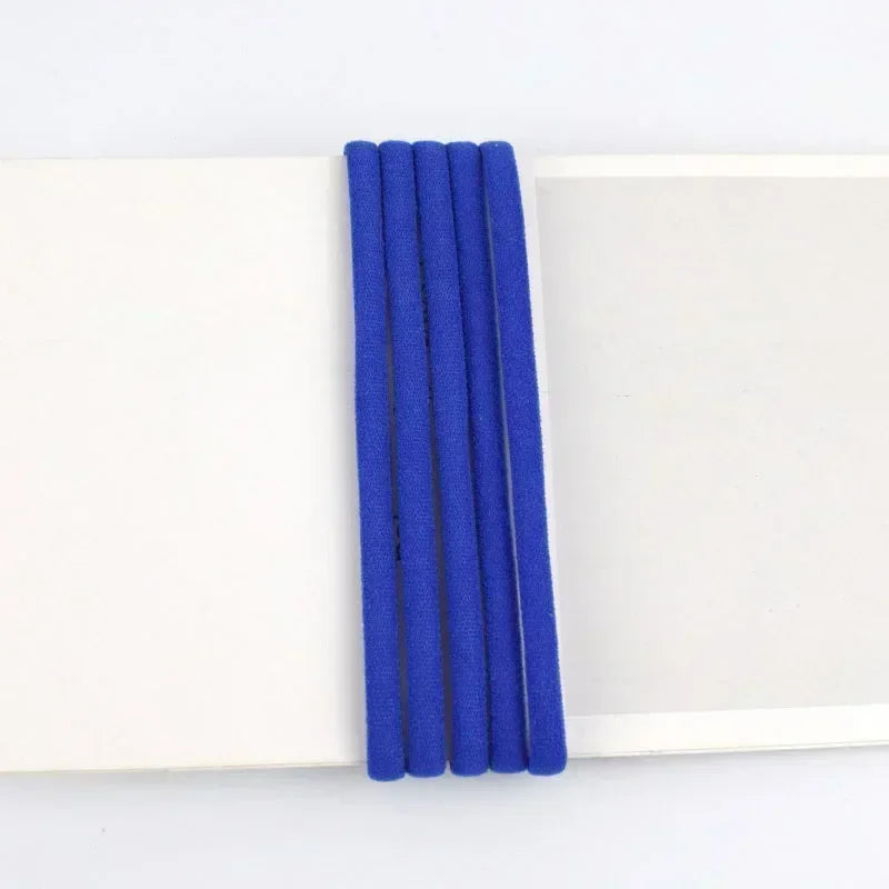 5/10/20Meters Elastic Band 3/5mm Colored Polyamide Rope Decor Rubber Tape Oil Core Hair Ring Stretch Ropes Sewing Accessories