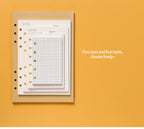 High Quality Ring Binder Notebook A5 Personal A6 A7 A8 Size Insert Refills Loose Leaf Spiral Diary Planner Inner Core 100g Paper
